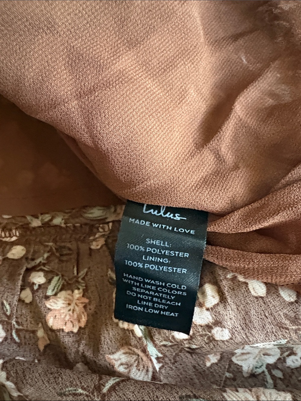 NWT $75 lulu’s medium floral dress 1979 - Picture 7 of 7